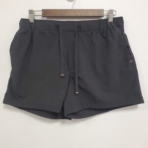 Coalatree Womens Trailhead Hiking Shorts Size L‎ Black Eco Friendly Outdoors